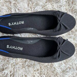 Rothy's ballet toe flats, size 6 - hard to find!  Never worn outside